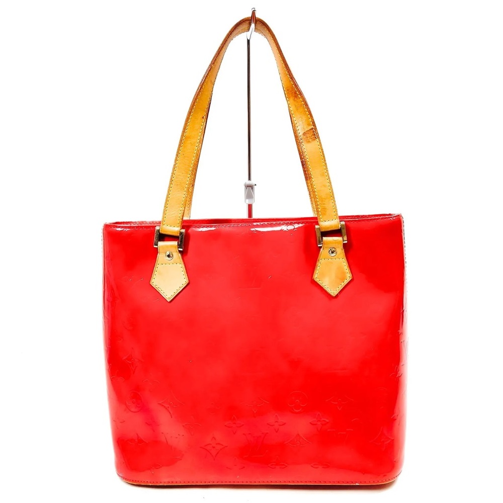 Louis Vuitton LV Hand Bag  Houston Red Vernis